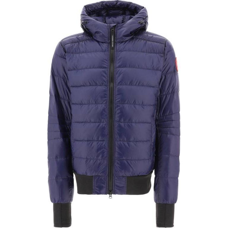 Canada Goose Crofton Purple Lightweight Puffer Jacket Pilot Style 2251M4-563