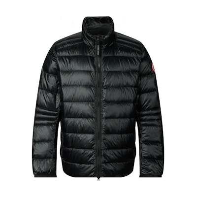 Canada Goose Crofton Red Label Lightweight Black Puffer Jacket Unisex. 2228M-61