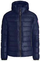 Order Canada Goose Crofton Red Label Lightweight Hooded Puffer Jacket Navy Unisex Winter. 2227M-63
