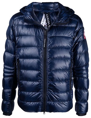 캐나다구스 크로프턴 레드라벨 경량 후드 패딩 재킷 네이비 유니섹스 겨울용. 2227M-63 Lookbook 캐나다구스 크로프턴 레드라벨 경량 후드 패딩 재킷 네이비 유니섹스 겨울용. 2227M-63