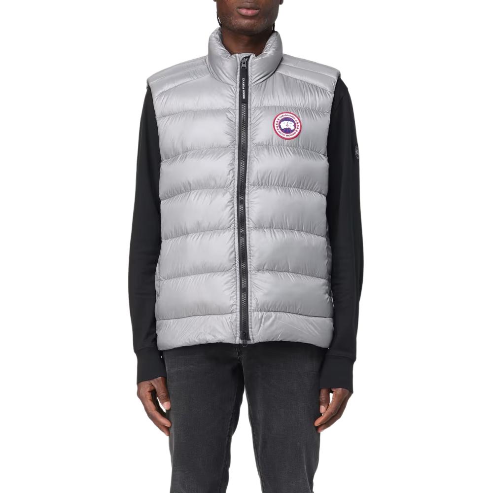 Shop Rompi Abu-Abu Tahan Air Unisex Canada Goose Crofton Red Label Lightweight. 2229M-444