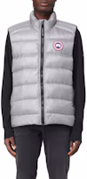Shop Canada Goose Crofton 紅標輕量防水灰色背心 男女適用 2229M-444