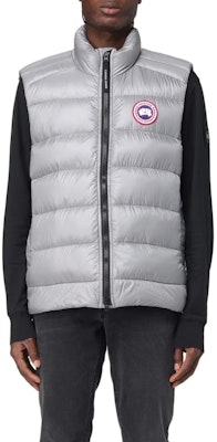 Rompi Abu-Abu Tahan Air Unisex Canada Goose Crofton Red Label Lightweight. 2229M-444 Shop Rompi Abu-Abu Tahan Air Unisex Canada Goose Crofton Red Label Lightweight. 2229M-444
