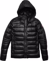 Canada Goose Crofton Red Label Logo Lightweight Hooded Puffer Jacket Black Unisex. 2227M-61 Canada Goose Crofton Red Label Logo Lightweight Hooded Puffer Jacket Black Unisex. 2227M-61