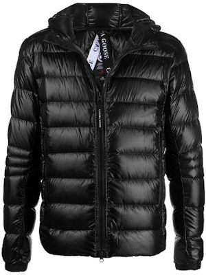 カナダグース クロフトン レッドラベル ロゴ 軽量 フード付き ダウンジャケット 黒 ユニセックス 2227M-61 Order カナダグース クロフトン レッドラベル ロゴ 軽量 フード付き ダウンジャケット 黒 ユニセックス 2227M-61