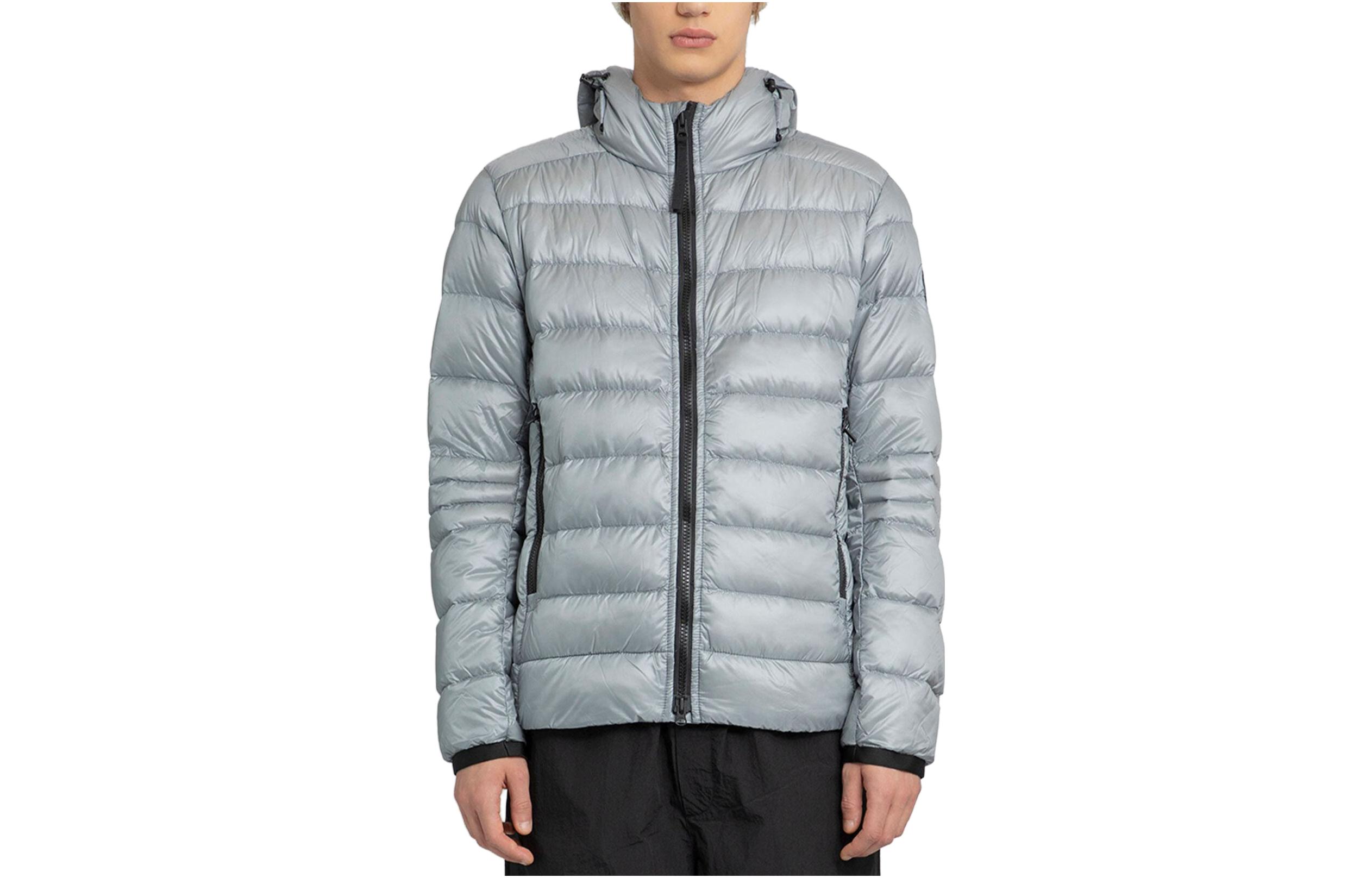 Canada Goose Crofton Silver Lightweight Hooded Puffer Jacket Unisex Black Label. 2227MB-444 圖 2