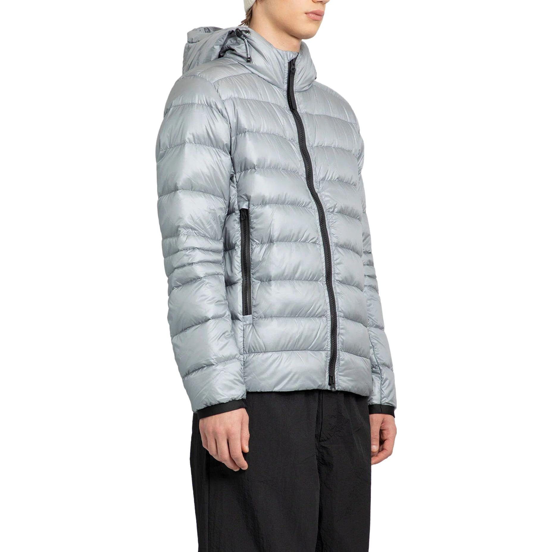 Canada Goose Crofton Silver Lightweight Hooded Puffer Jacket Unisex Black Label. 2227MB-444 圖 4