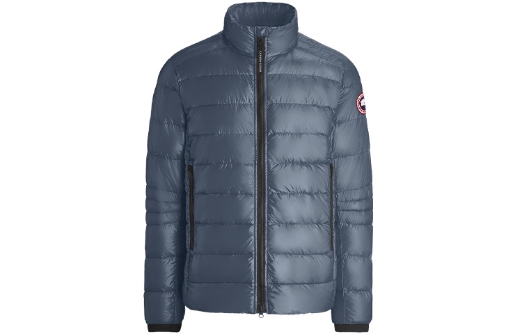 Canada Goose Crofton SS22 Light Blue Puffer Jacket Unisex Windproof Down Jacket. 2228M-222
