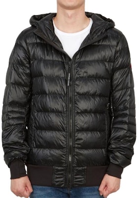 Canada Goose Crofton SS23 Chaqueta Puffer Negra Unisex Ligera Con Capucha y Logo. 2251M-61 Lookbook Canada Goose Crofton SS23 Chaqueta Puffer Negra Unisex Ligera Con Capucha y Logo. 2251M-61