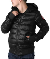Details for Canada Goose Crofton SS23 黑色輕量羽絨外套 男女連帽拉鍊徽標款式. 2251M-61