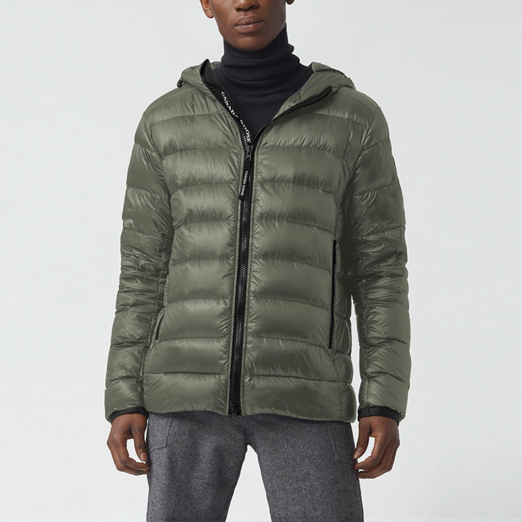 Canada Goose Crofton SS23 Green Lightweight Hooded Puffer Jacket Unisex. 2227M-852 圖 4