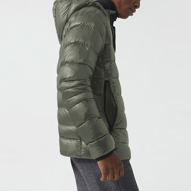 Canada Goose Crofton SS23 Green Lightweight Hooded Puffer Jacket Unisex. 2227M-852 圖 5