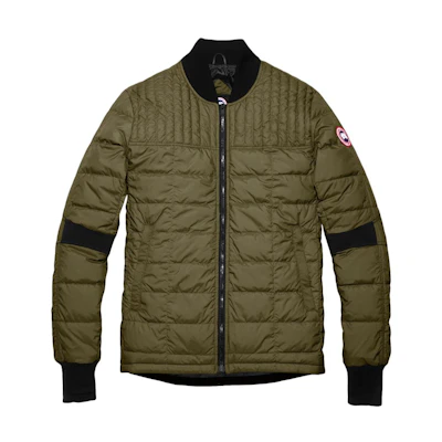 Canada Goose Dunham Solid Color Zip-Up Jacket Men’s Green 2210M-49