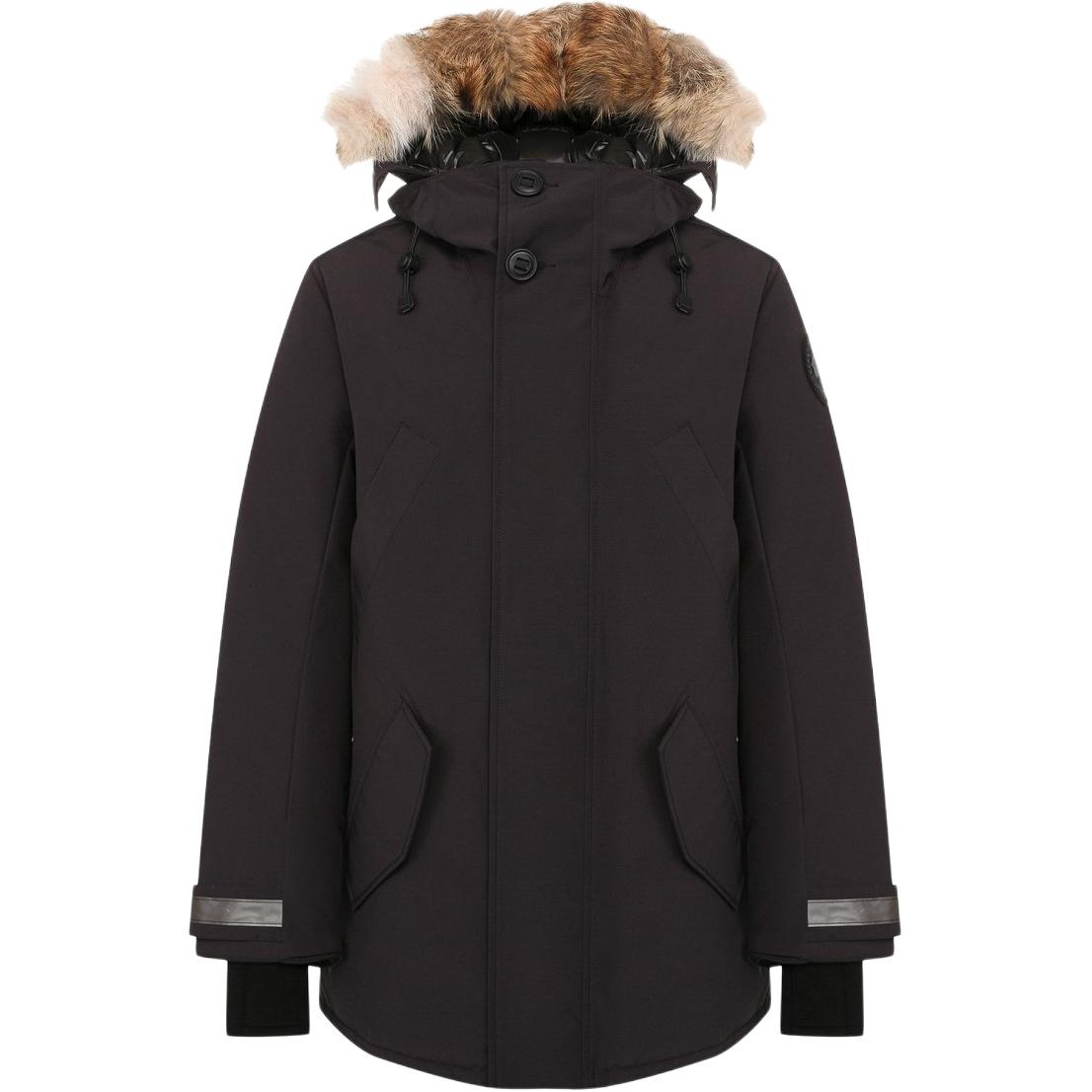 Canada Goose Edgewood Black Label Unisex Fitted Down Parka in Black 3408MB-61