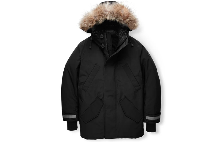 Canada Goose Edgewood Black Label Unisex Fitted Down Parka in Black 3408MB-61 圖 2