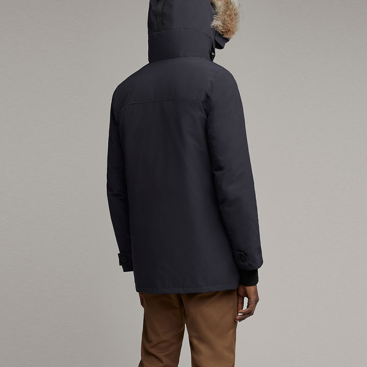 Canada Goose Edgewood Black Label Windproof Hooded Down Jacket Unisex Navy 3408MB-67 圖 6