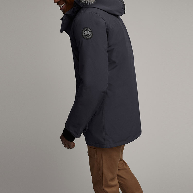 Canada Goose Edgewood Black Label Windproof Hooded Down Jacket Unisex Navy 3408MB-67 圖 7