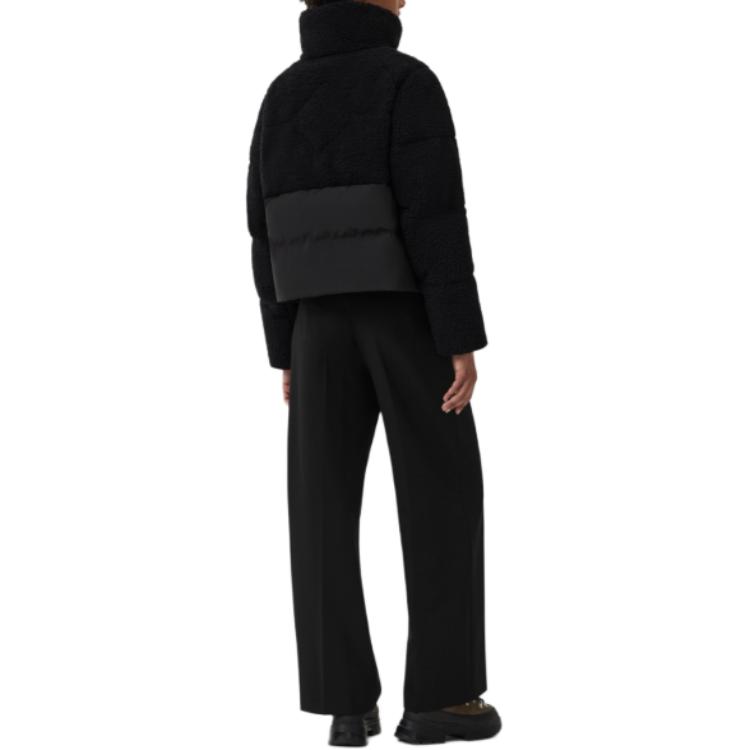 Purchase Canada Goose Elora 黑標女款短版立領羽絨外套 黑色 2609WB-61