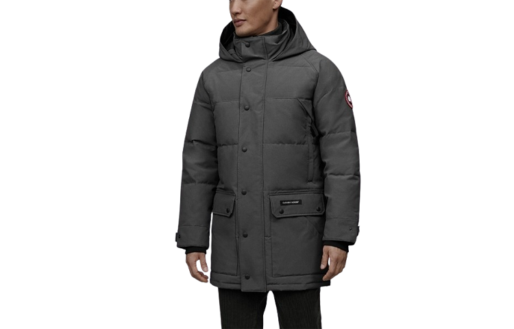 Canada Goose Emory  Mid-Length Hooded Down Jacket Graphite Color. 2580MT-66 圖 2
