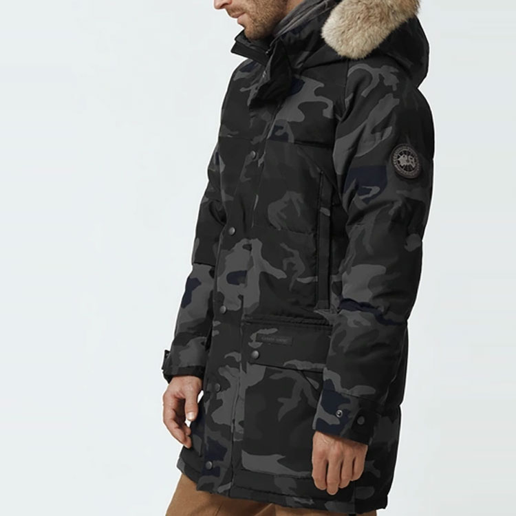 Canada Goose Emory FW21 Black Label Detachable Fur Parka - Black Camo. 2580MBP-510 圖 6