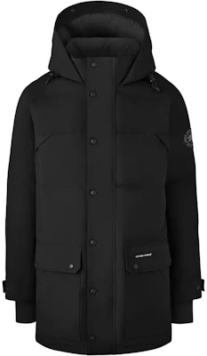 Canada Goose EMORY Red Label Jaket Parka Hooded Hitam. 2580MT-61 Buy Canada Goose EMORY Red Label Jaket Parka Hooded Hitam. 2580MT-61