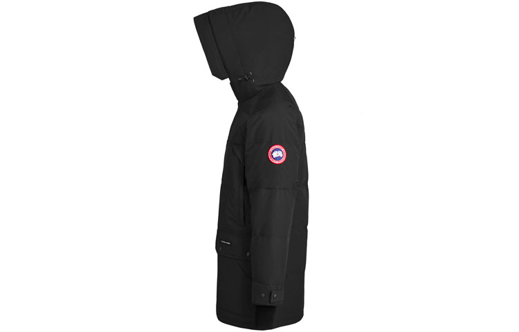 Shop Canada Goose EMORY Red Label Jaket Parka Hooded Hitam. 2580MT-61