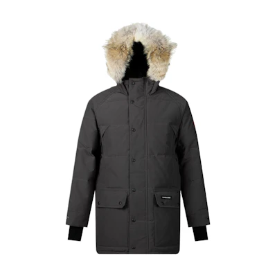 Canada Goose Emory Red Label Parka Mid-Length Down Jacket Unisex Graphite 2580M-66