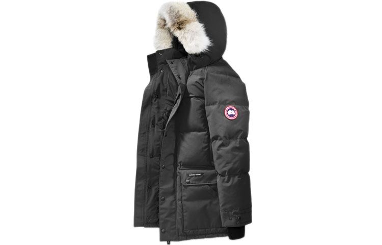 Canada Goose Emory Red Label Parka Mid-Length Down Jacket Unisex Graphite 2580M-66 圖 2