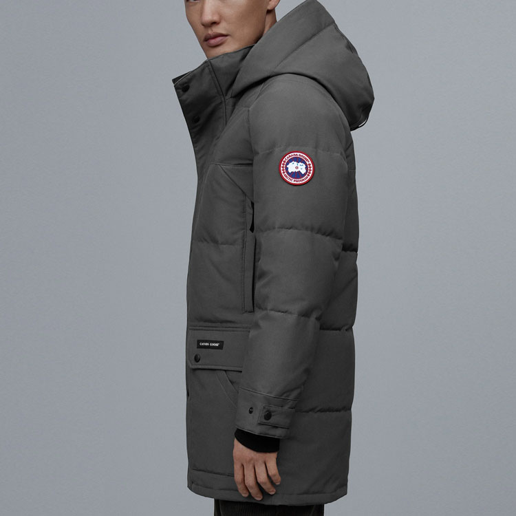 Canada Goose Emory Red Label Parka Mid-Length Down Jacket Unisex Graphite 2580M-66 圖 5