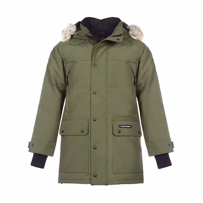 Canada Goose Emory Series Red Label Hooded Parka Unisex - Military Green 2580M-49