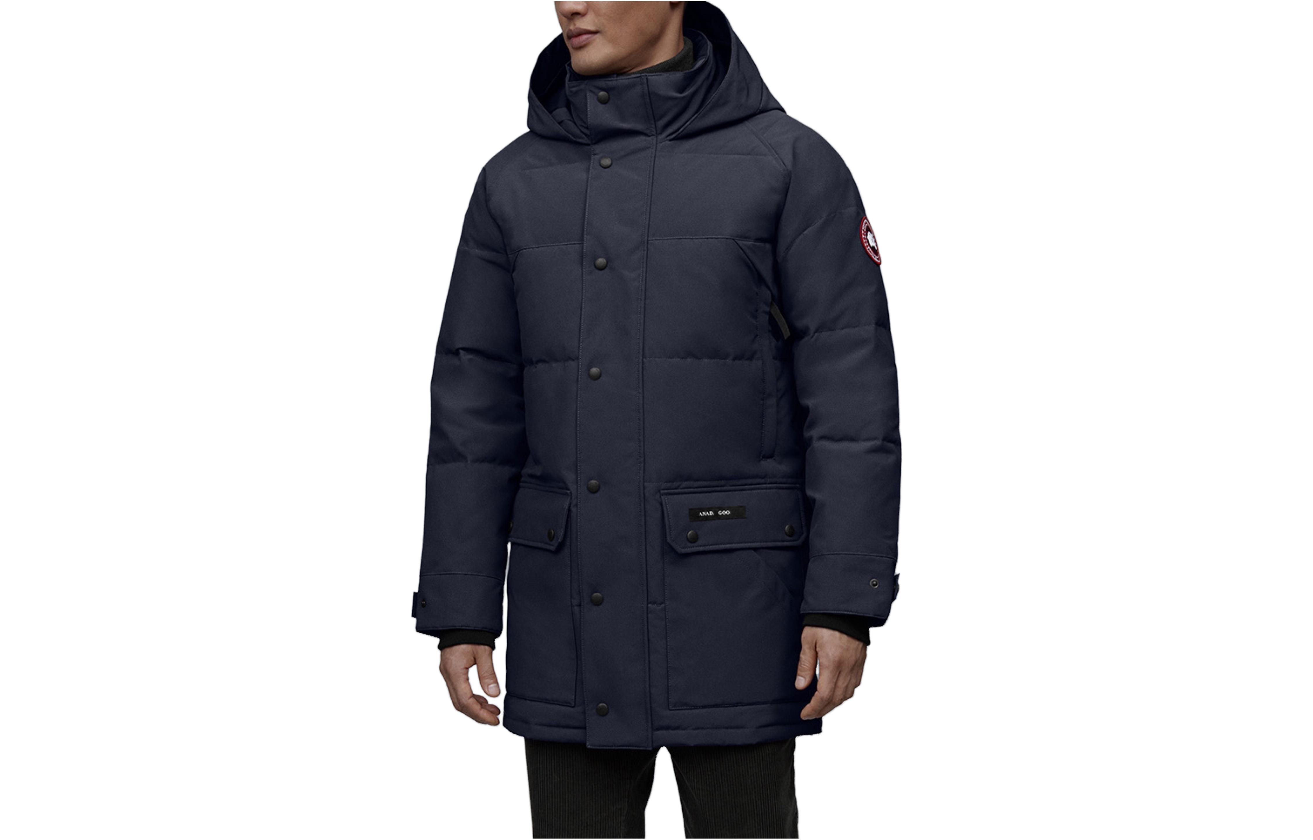 Canada Goose Emory Series Red Label Windproof Down Parka Unisex - Graphite. 2580M-646 圖 2