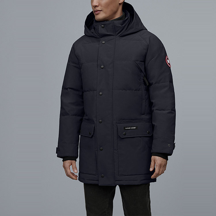 Lookbook Canada Goose Emory Ski Edition Red Label Parka Jacket Navy Unisex Winter Coat 2580M-67