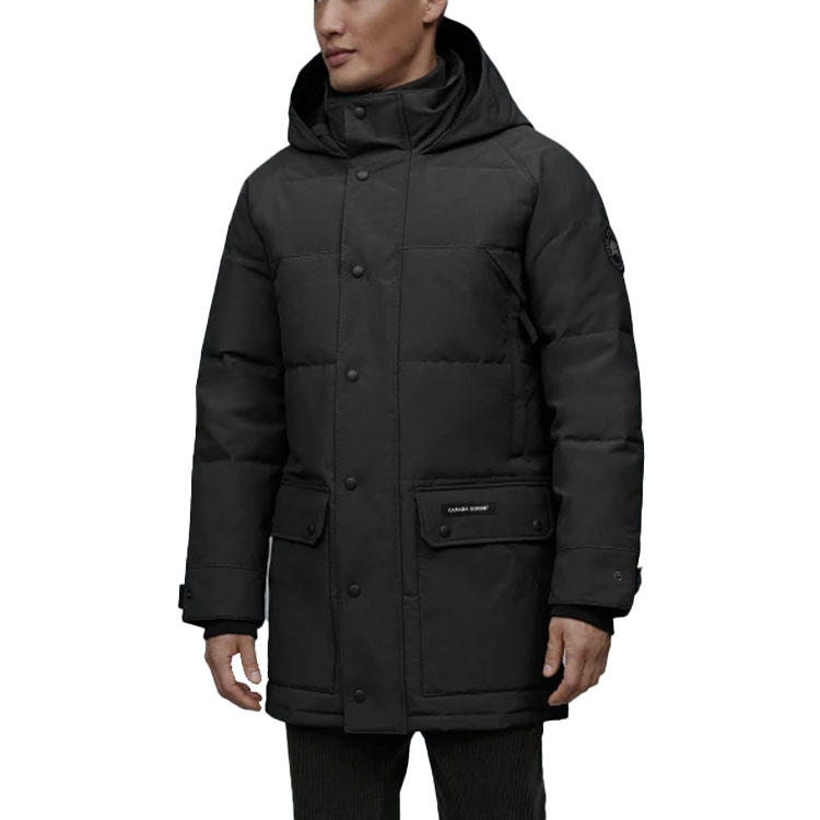 Canada Goose Emory Winter Black Label Unisex Black Parka 2580MB-61 圖 3