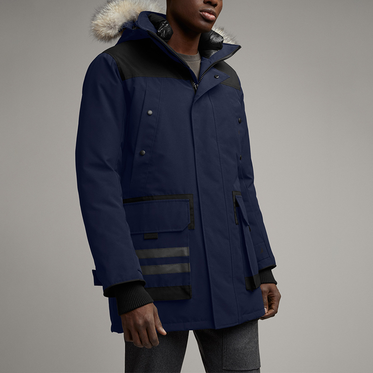 Canada Goose Erickson Parka Navy Solid Hooded Coat 9513M-63 圖 4