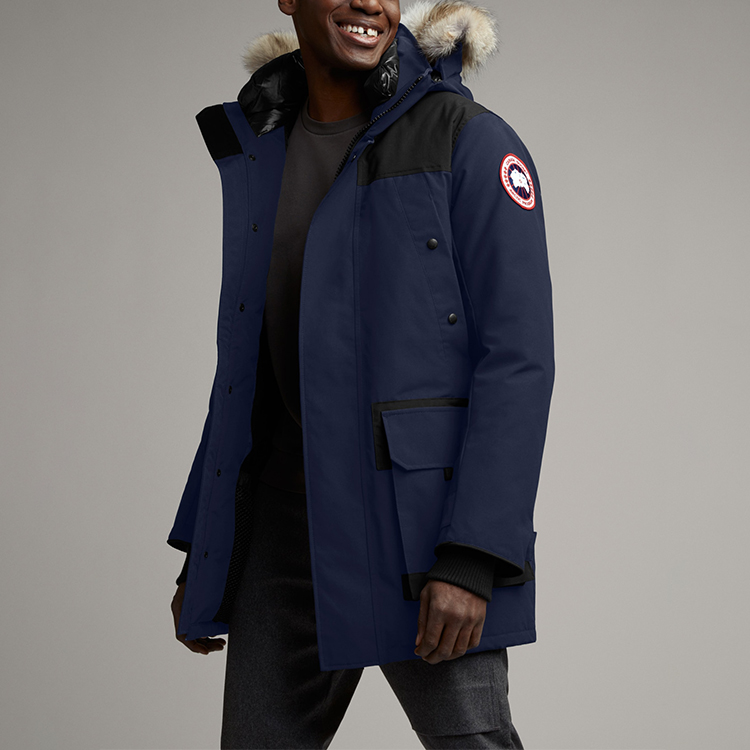 Canada Goose Erickson Parka Navy Solid Hooded Coat 9513M-63 圖 5
