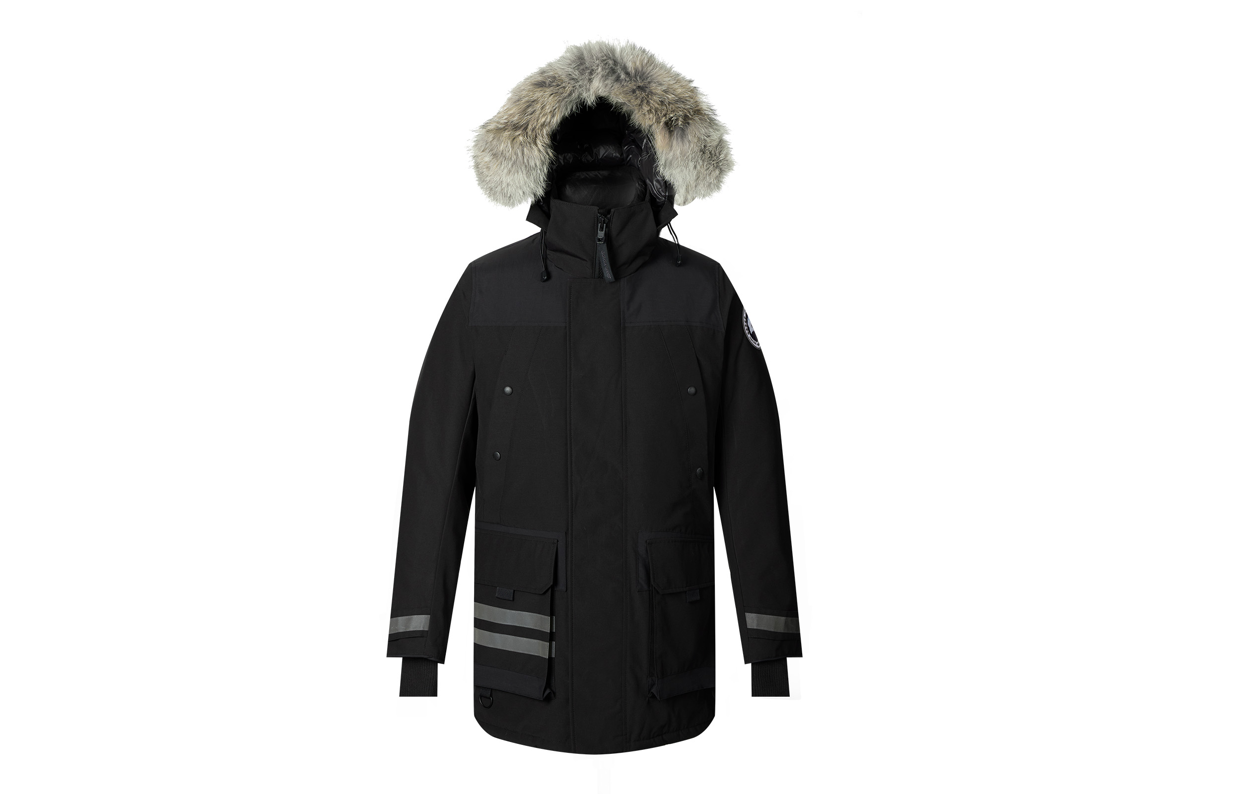 Canada Goose Erickson Red Label Colorblock Parka Black Unisex 9513M-61