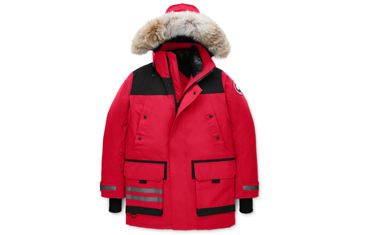 Canada Goose Erickson Red Winter Down Parka with Hood & Pockets. 9513M-11 圖 2
