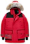 Order 加拿大鹅 Erickson 红色连帽口袋冬季羽绒大衣 9513M-11