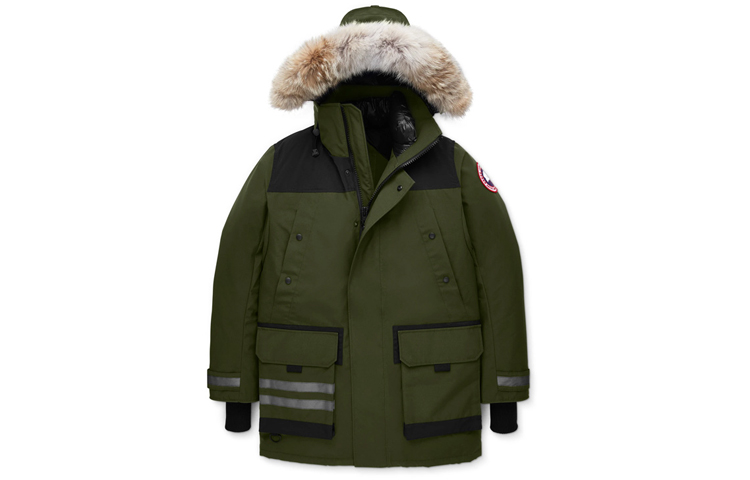 Canada Goose Erickson Series Red Label Windproof Down Parka Army Green Unisex 9513M-49