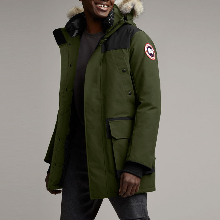 Canada Goose Erickson Series Red Label Windproof Down Parka Army Green Unisex 9513M-49 圖 3