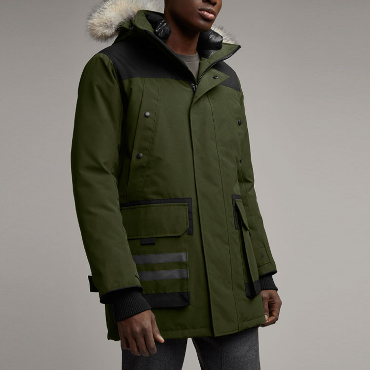 Canada Goose Erickson Series Red Label Windproof Down Parka Army Green Unisex 9513M-49 圖 4