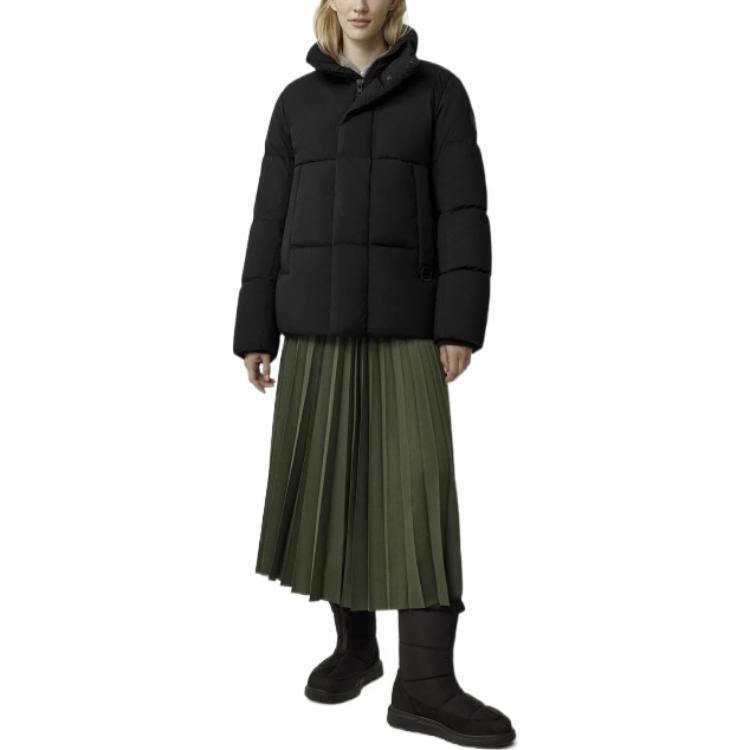 Shop Chaqueta de plumas unisex negra Canada Goose Everett FW22 Black Label invierno cálido. 2613MB-61