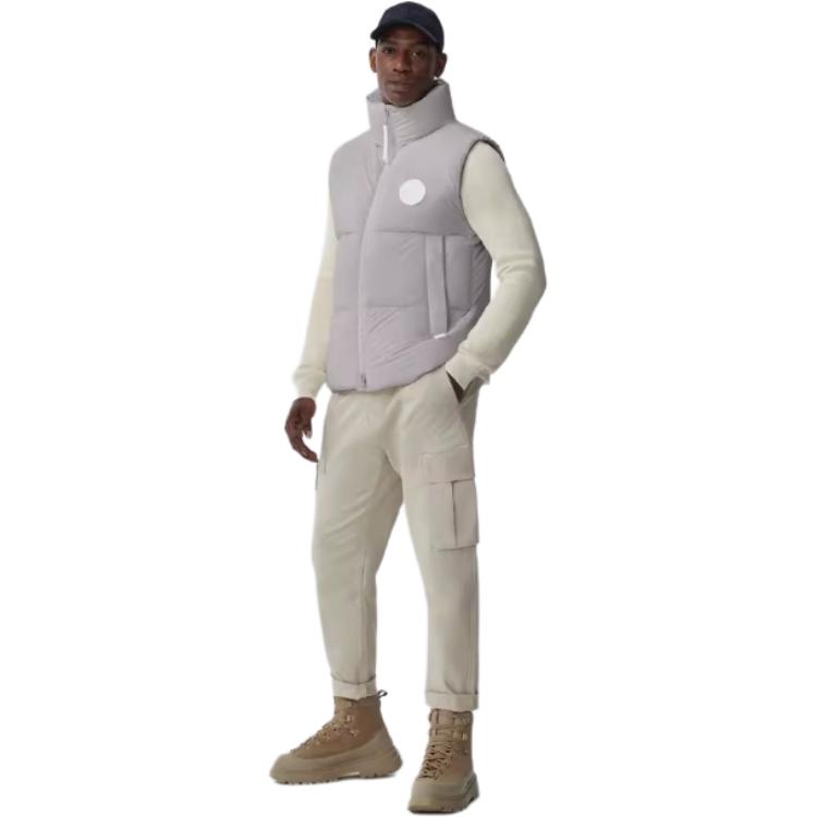Shop 加拿大鵝 Everett FW22 白標防風羽絨背心 男女款 綠色 2614MB1-852