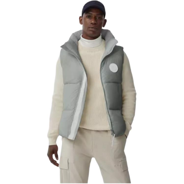 Purchase 加拿大鵝 Everett FW22 白標防風羽絨背心 男女款 綠色 2614MB1-852