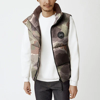 加拿大鹅 Everett FW23 花卉印短款马甲 男女同款 - 植物徽标设计 2616MBP-1550 Shop 加拿大鹅 Everett FW23 花卉印短款马甲 男女同款 - 植物徽标设计 2616MBP-1550