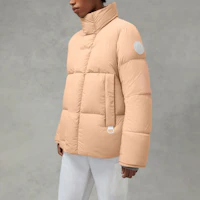 Lookbook Canada Goose Everett Pastels SS22 霧橘色短版羽絨外套 男女冬季款 2613MB1-1387