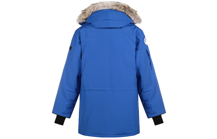 Lookbook Canada Goose Expedition 08 Red Label Abrigo Impermeable con Capucha Azul Unisex 4565MPB-64