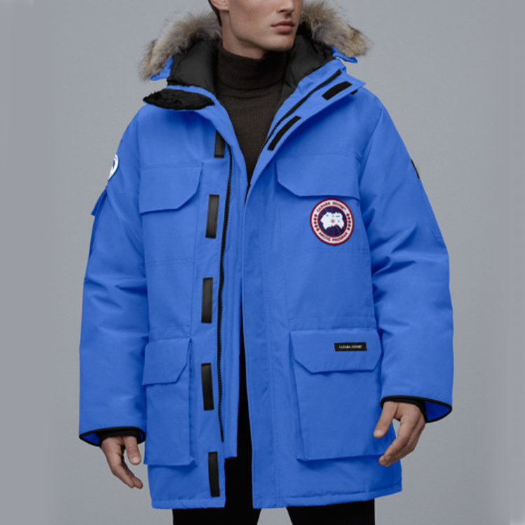 Purchase Canada Goose Expedition 08 Red Label Abrigo Impermeable con Capucha Azul Unisex 4565MPB-64