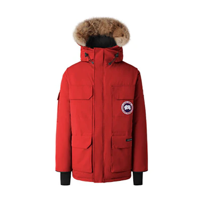 Canada Goose Expedition Fusion Fit Parka Long Red Down Coat Unisex Winter 4660MA-11