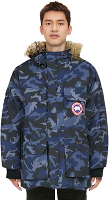 Canada Goose Expedition FW21 Jaket Parka Down Tahan Air Unisex Biru Camo. 4660MP-898 Cheap Canada Goose Expedition FW21 Jaket Parka Down Tahan Air Unisex Biru Camo. 4660MP-898